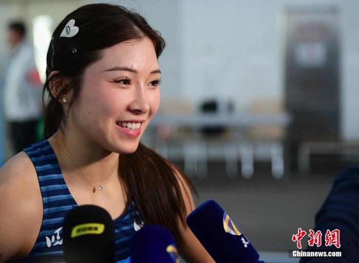 吴艳妮在日照全国田径冠军赛女子100米栏夺冠,