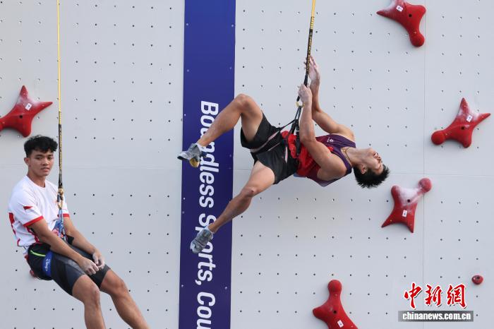 成都世运会攀岩赛中国队斩获多项冠军 全球高手