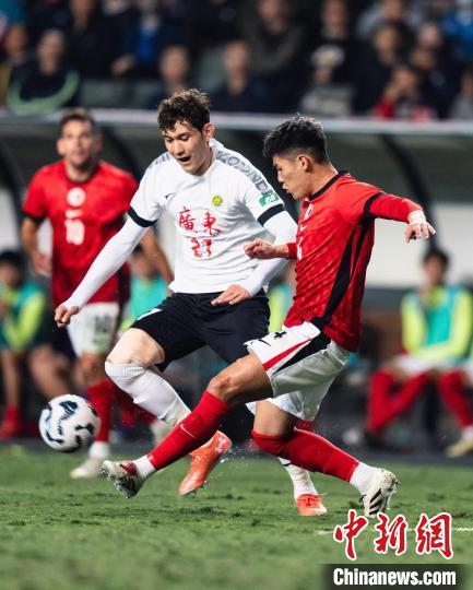 第43届省港杯广东队蝉联冠军：两回合总比分3比